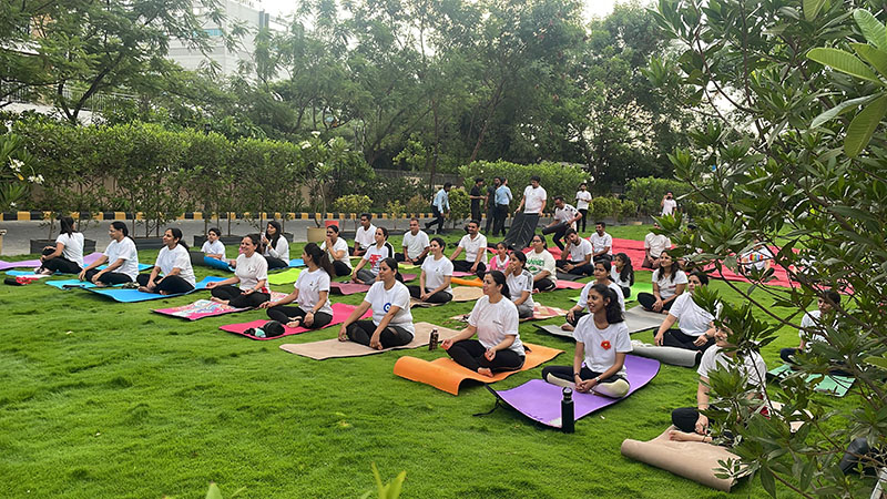 Celebrate International Yoga Day at VR Nagpur!